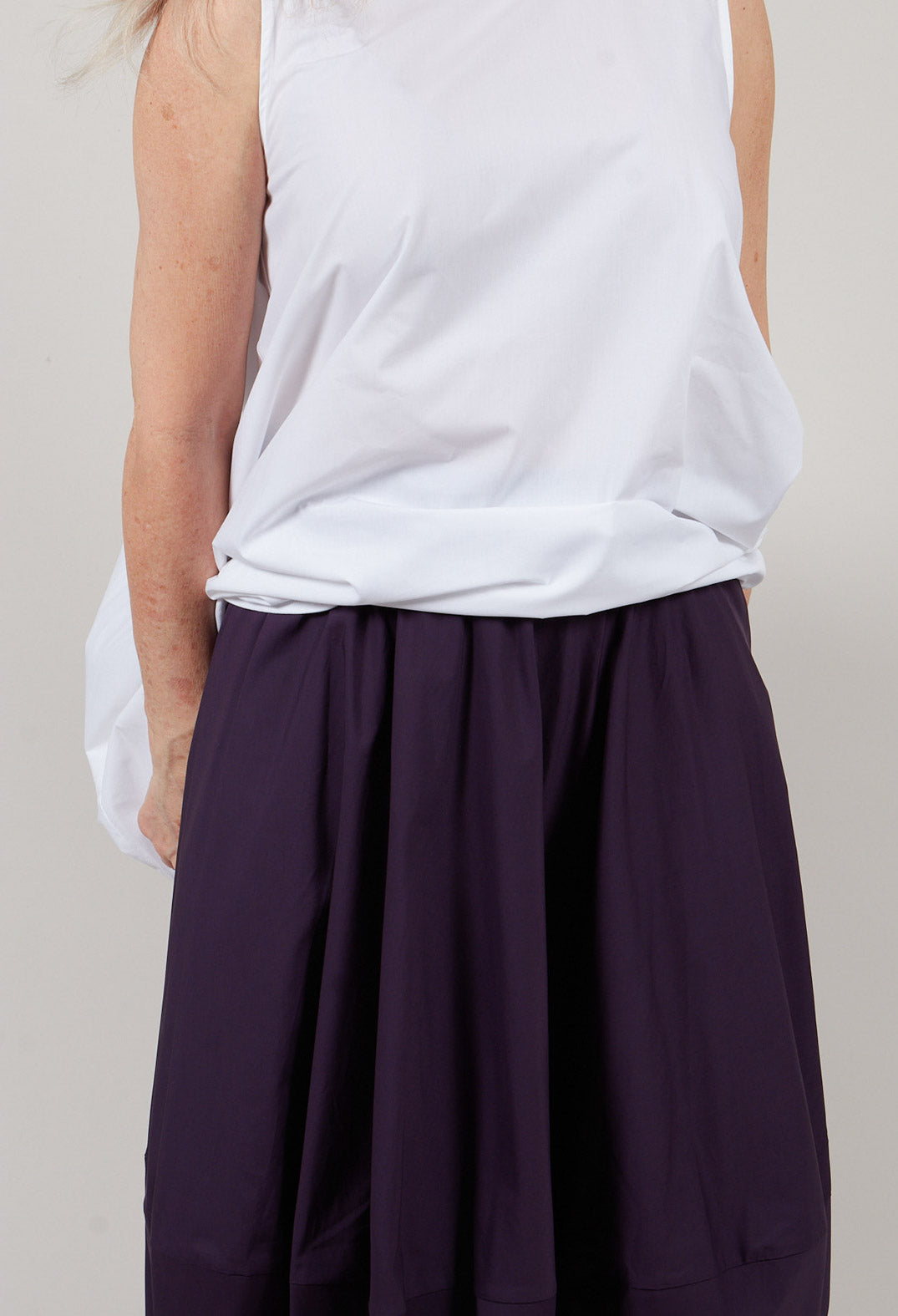 Bubble Skirt in Mauve