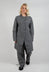 Button Through Utility Coat in Rock