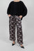 Melo Wide Ankle Grazer Trousers in Multicolor