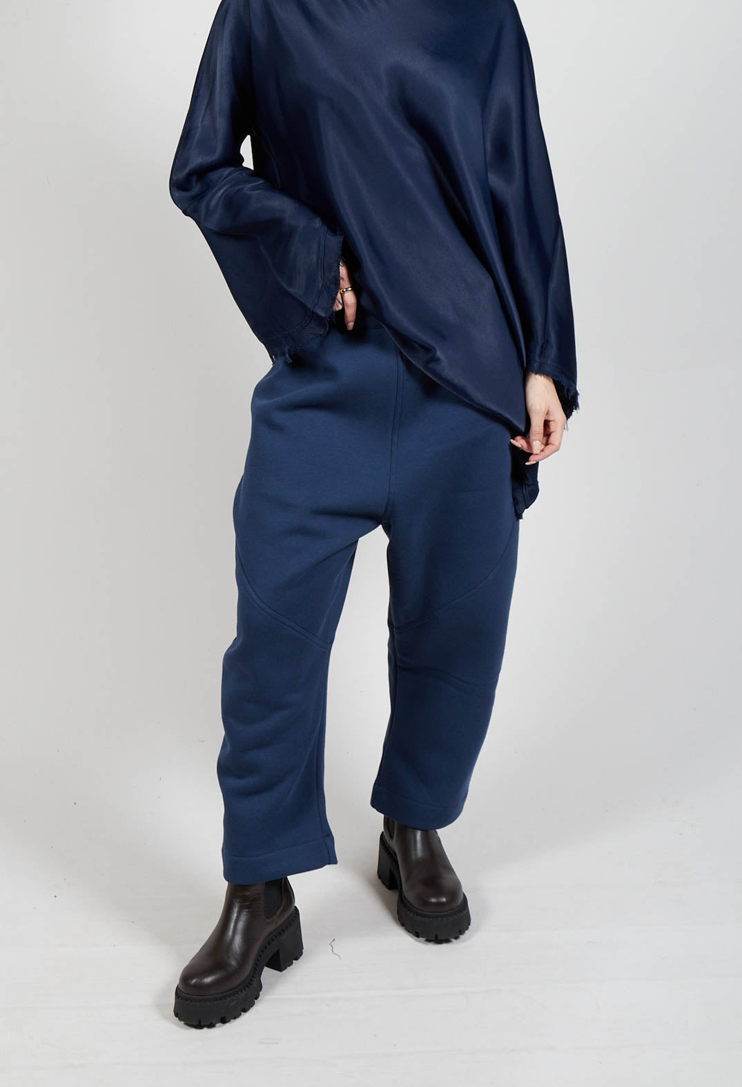 Cactus Trouser in Deep Blue