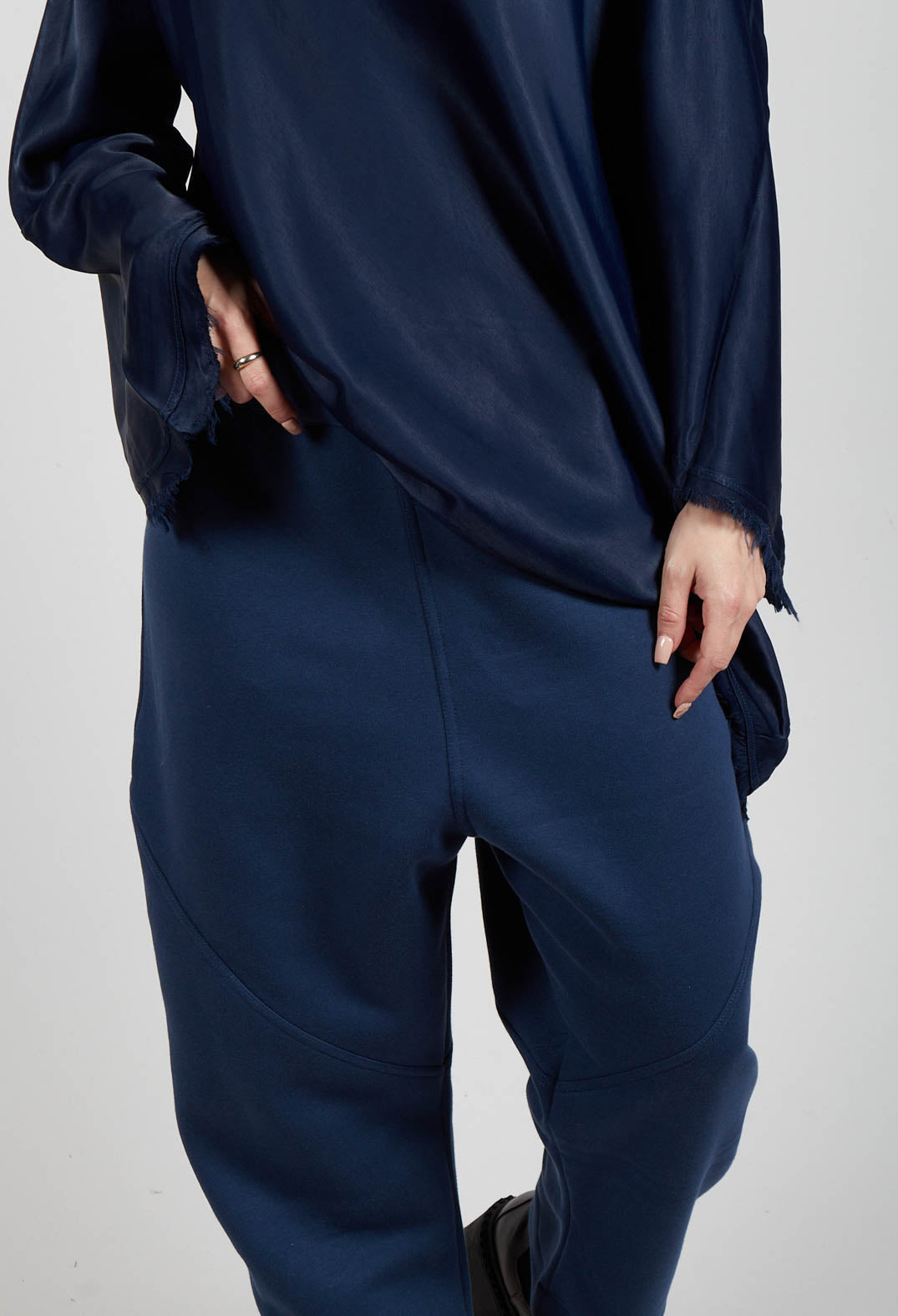 Cactus Trouser in Deep Blue