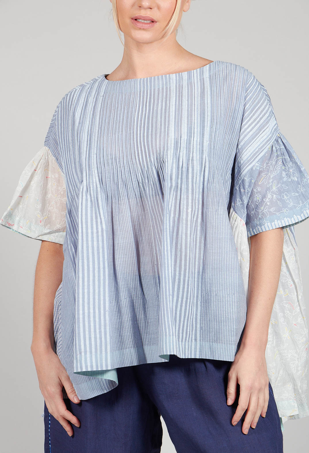 Cai Blouse in Powder Blue