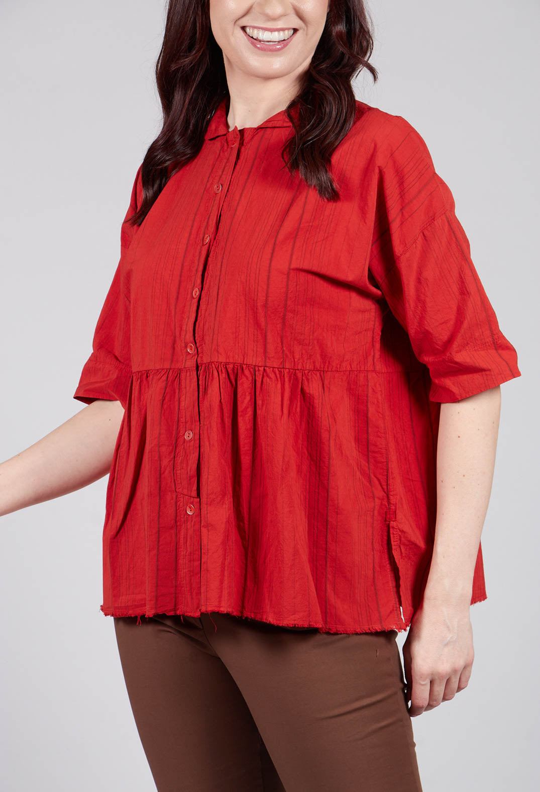 Camelie Shirt in Maple