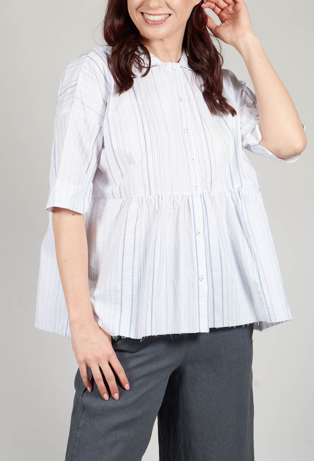 Camelie Shirt in White