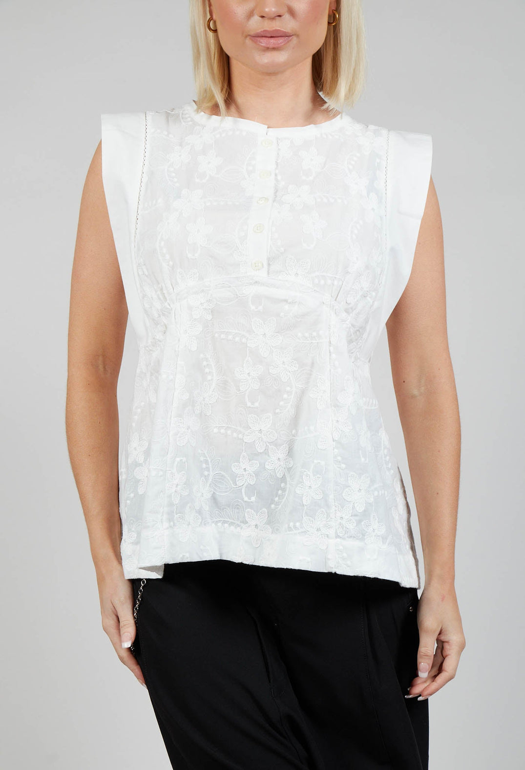 Cameo Top in White