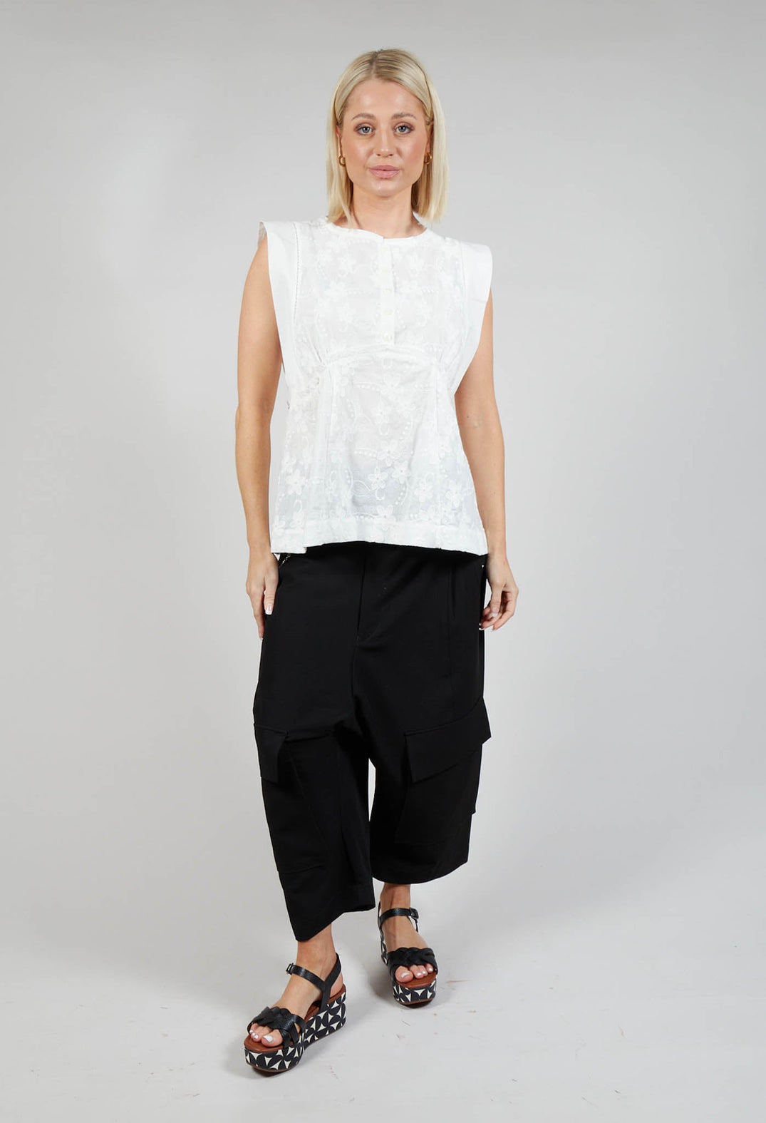 Cameo Top in White