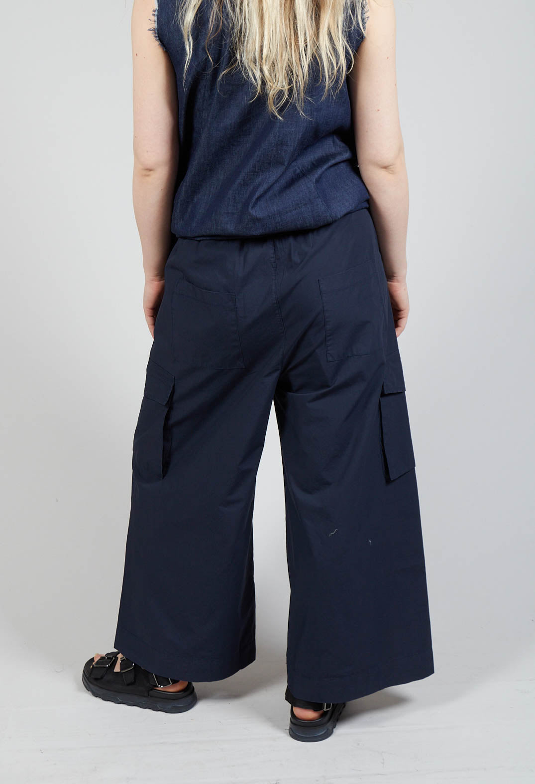 Amici By Baci Cargo Trousers in Mare | Olivia May