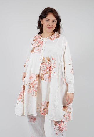 Carola Shirt in Cotton Fleurs