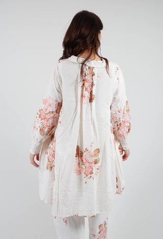 Carola Shirt in Cotton Fleurs