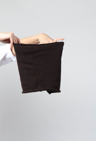 Cashmere Snood in Espresso