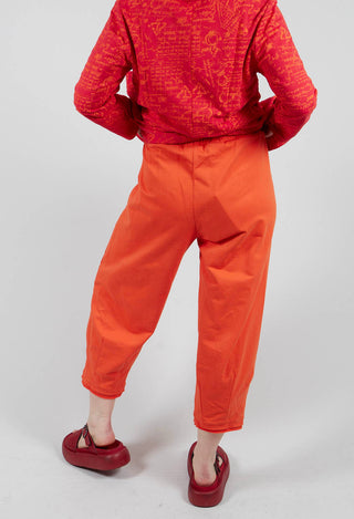 Casual Trouser in Orange