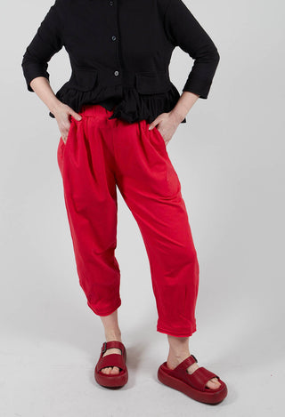 Casual Trouser in Red