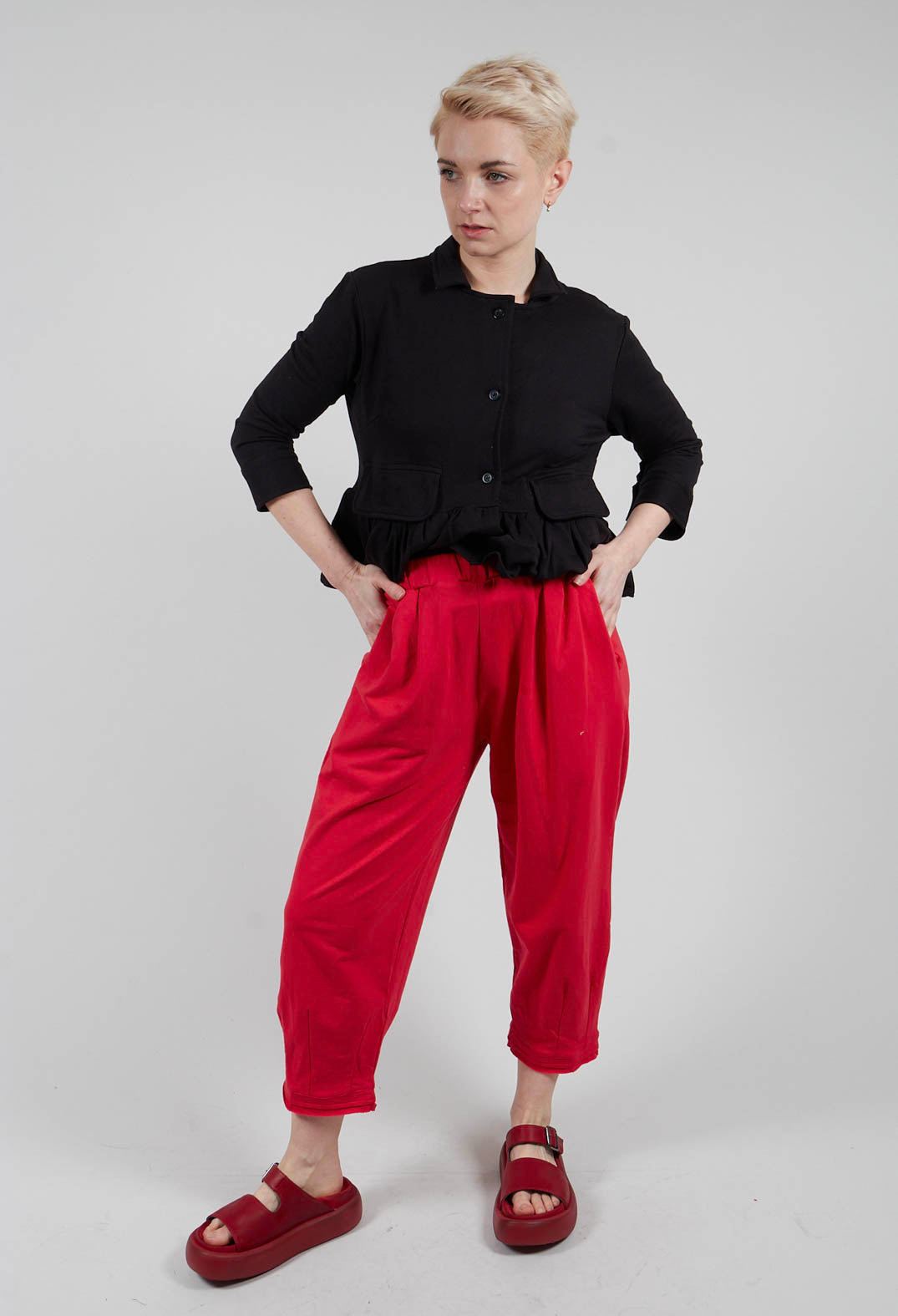 Casual Trouser in Red