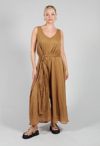 Ceila Jumpsuit in Dried Tobacco