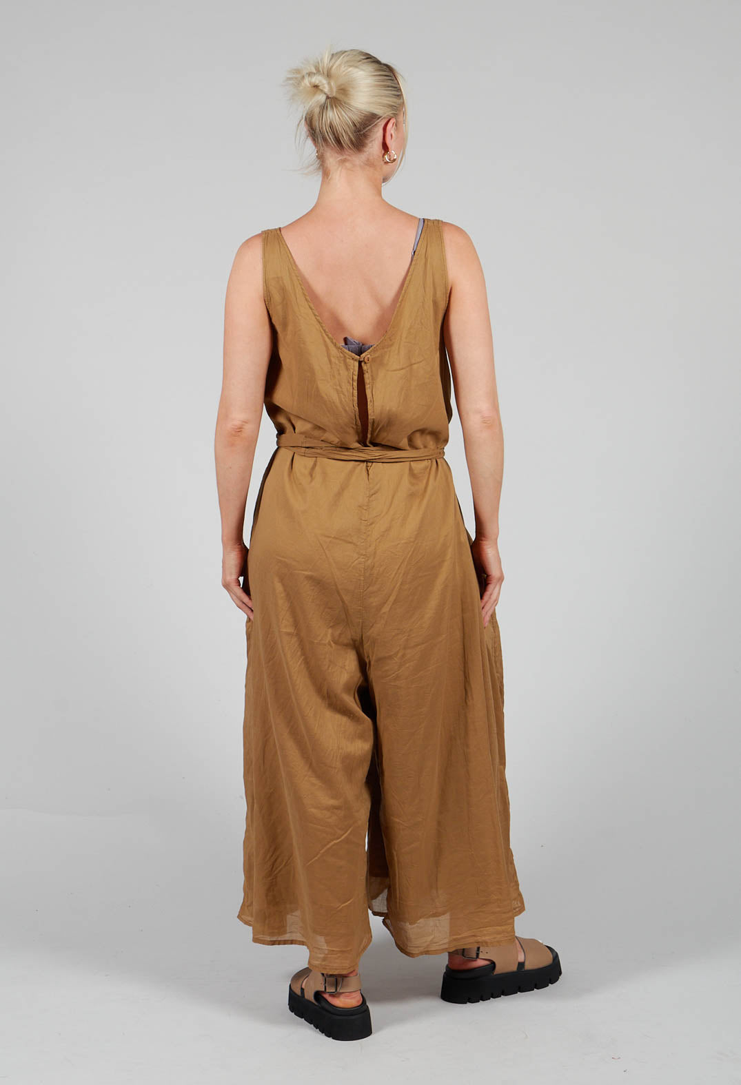 Ceila Jumpsuit in Dried Tobacco