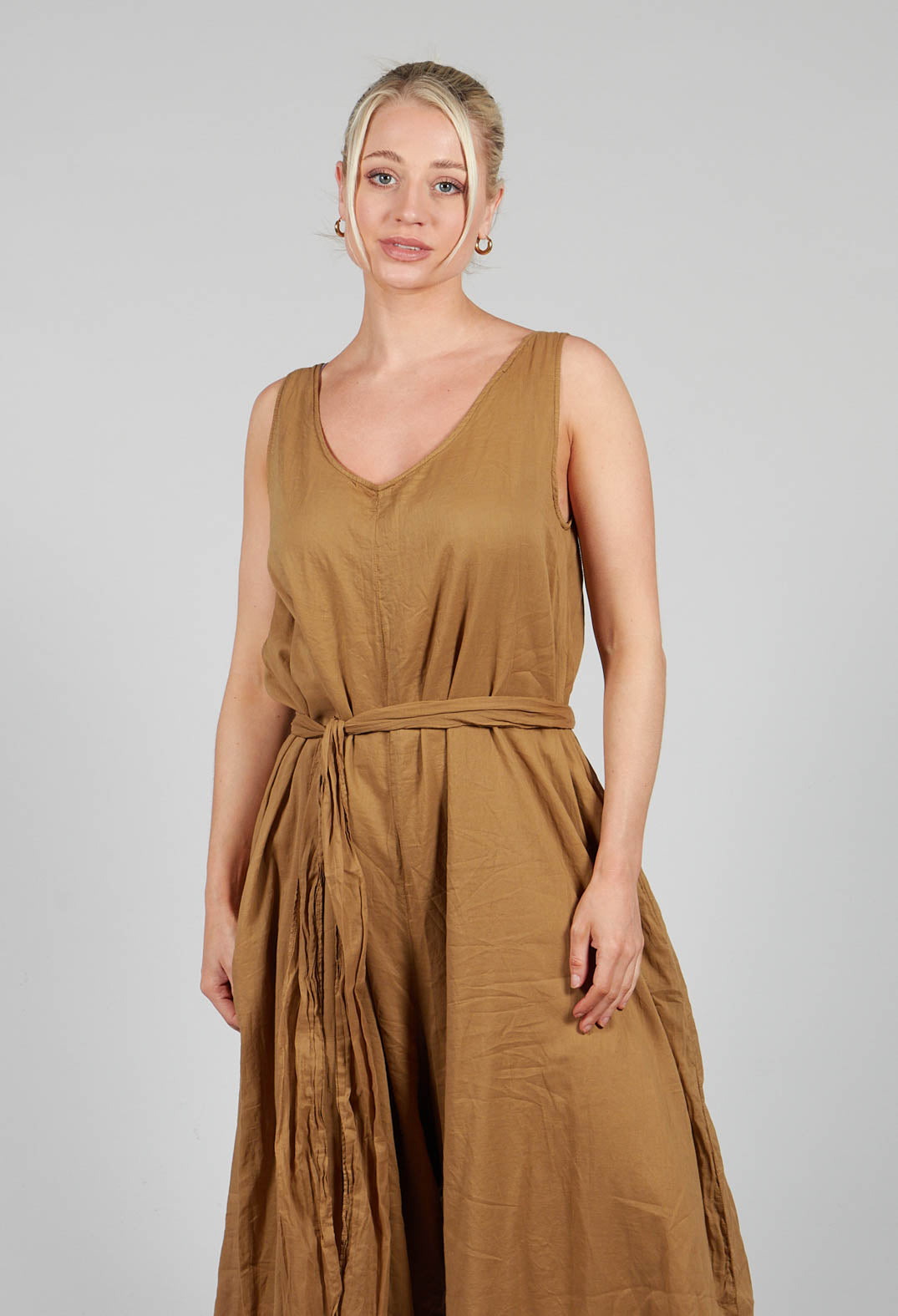 Ceila Jumpsuit in Dried Tobacco