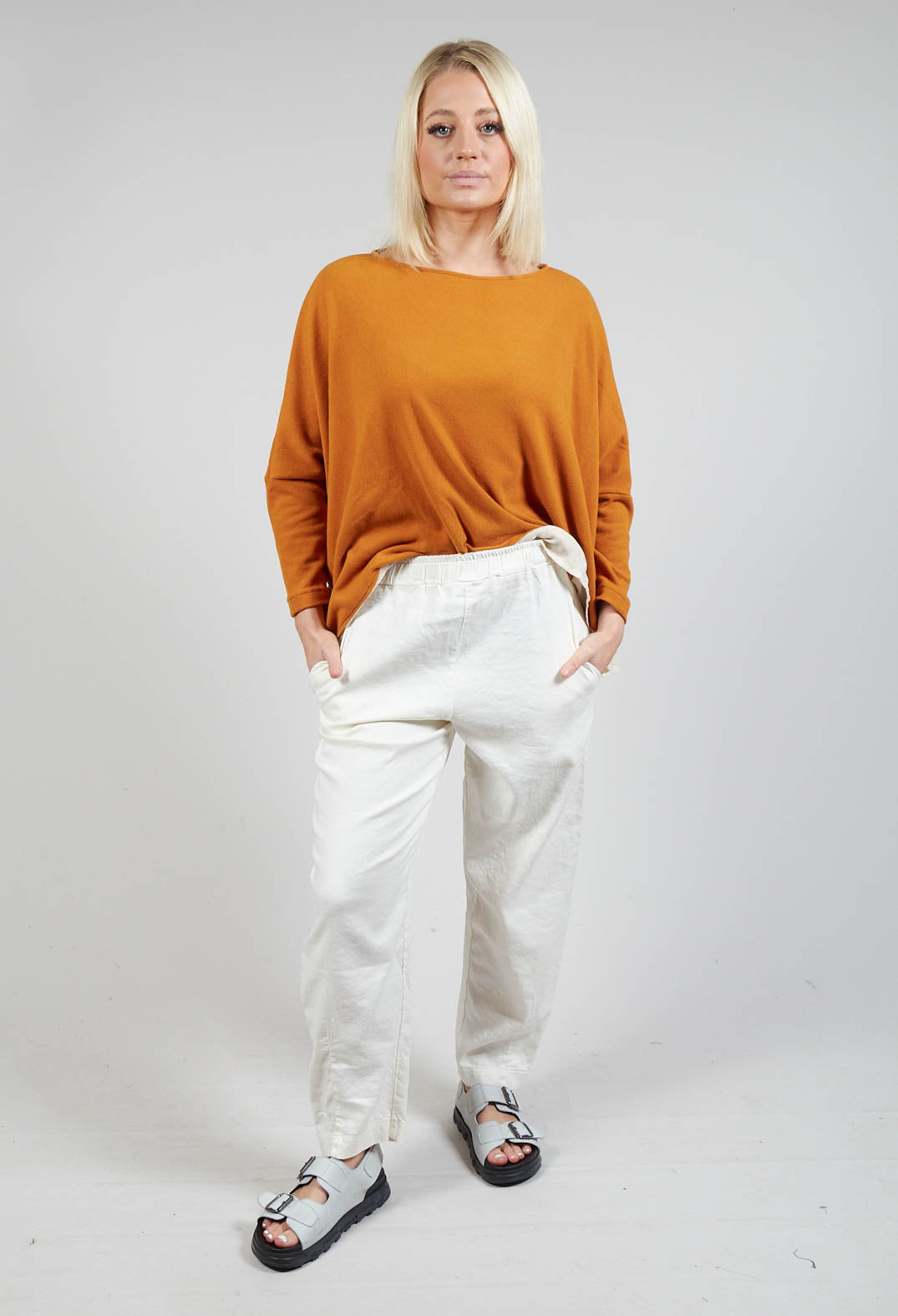 Cervo D Trousers In Mandorla