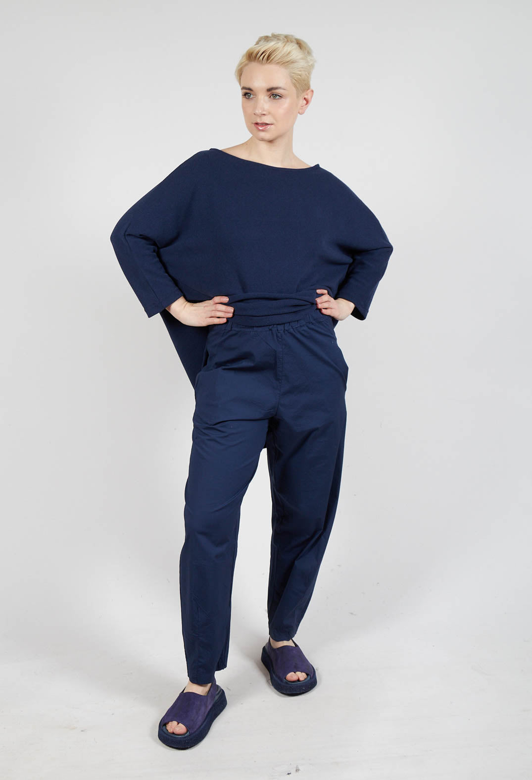 Cervo P Trousers in Blu