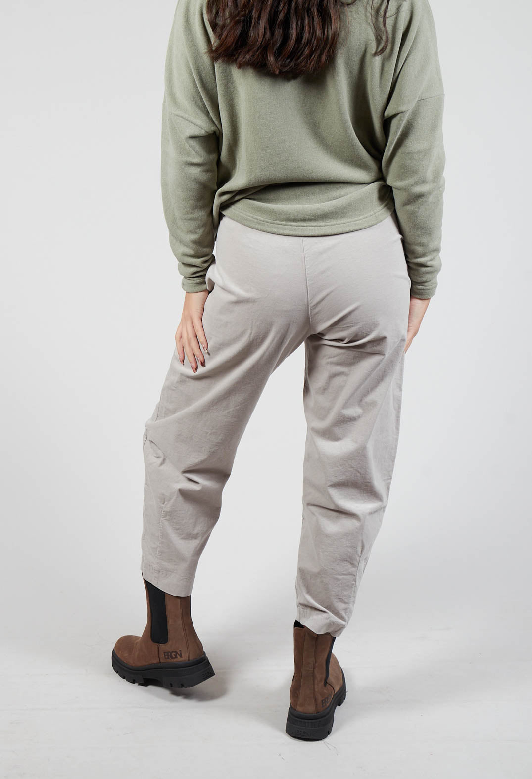 Cervo V Trousers in Pietra
