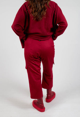 Check Print Trousers in Sunset