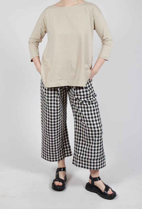 Chiaro Q Trousers in Nero