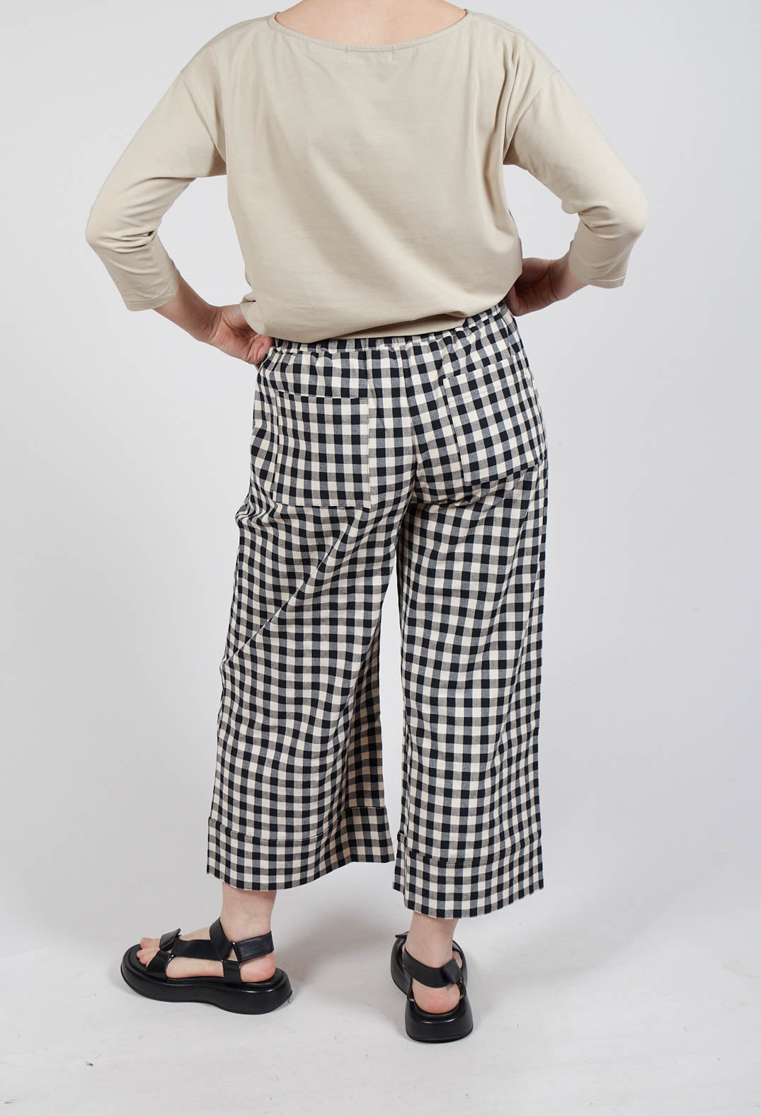 Chiaro Q Trousers in Nero