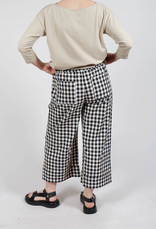 Chiaro Q Trousers in Nero