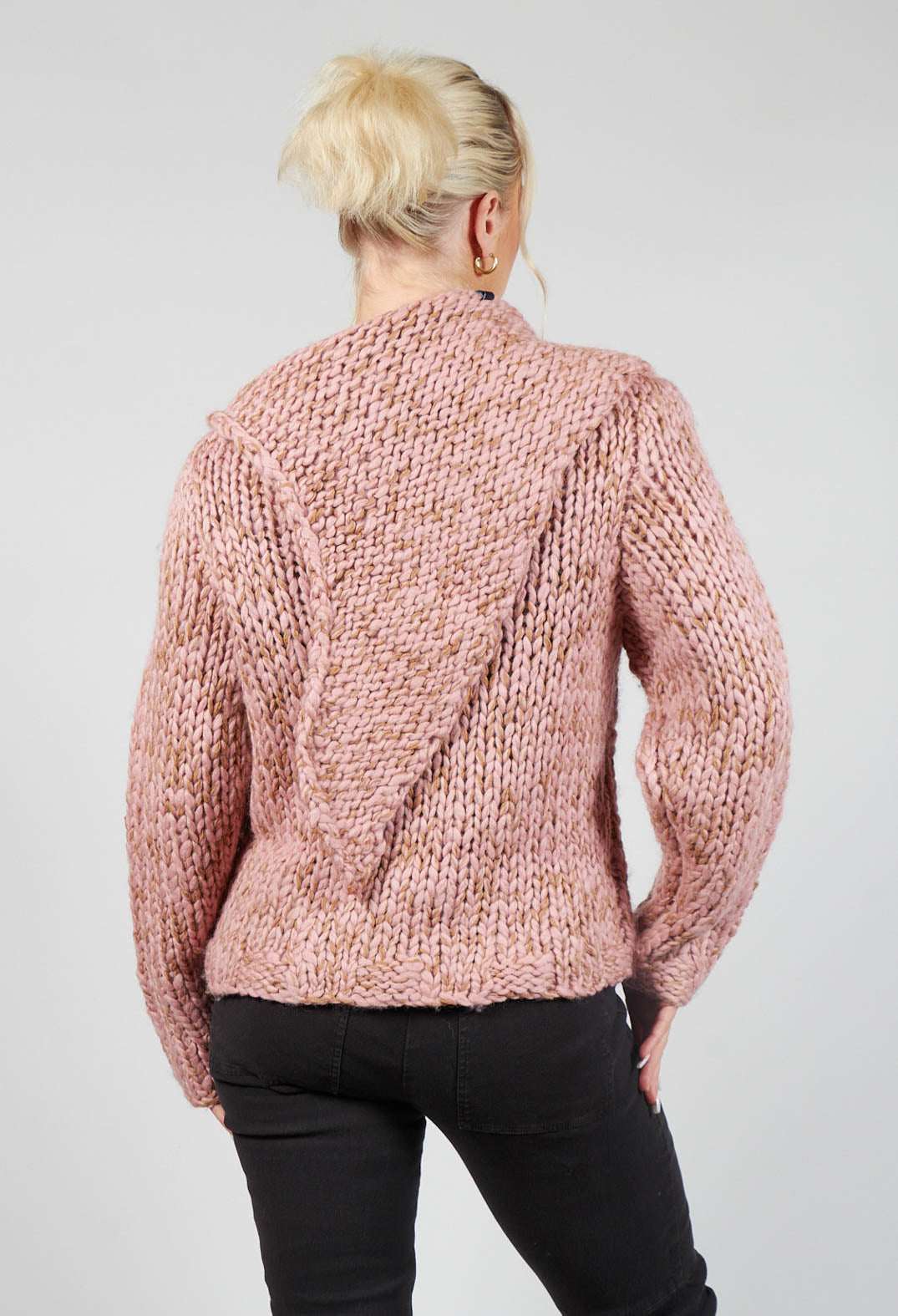 Chunky Knit Jumper in Amaretto