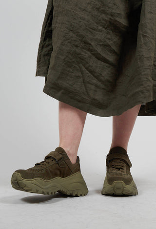 Chunky Sole Trainer in London Forest
