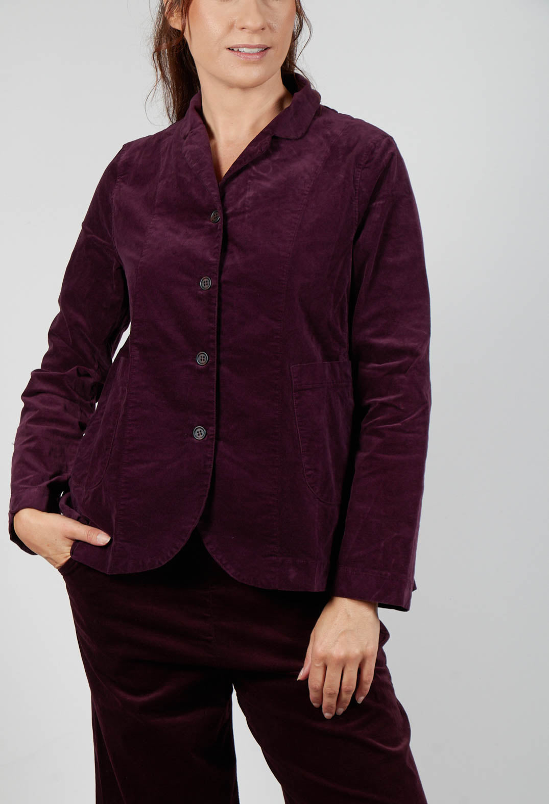 Cimone L Jacket in Uva