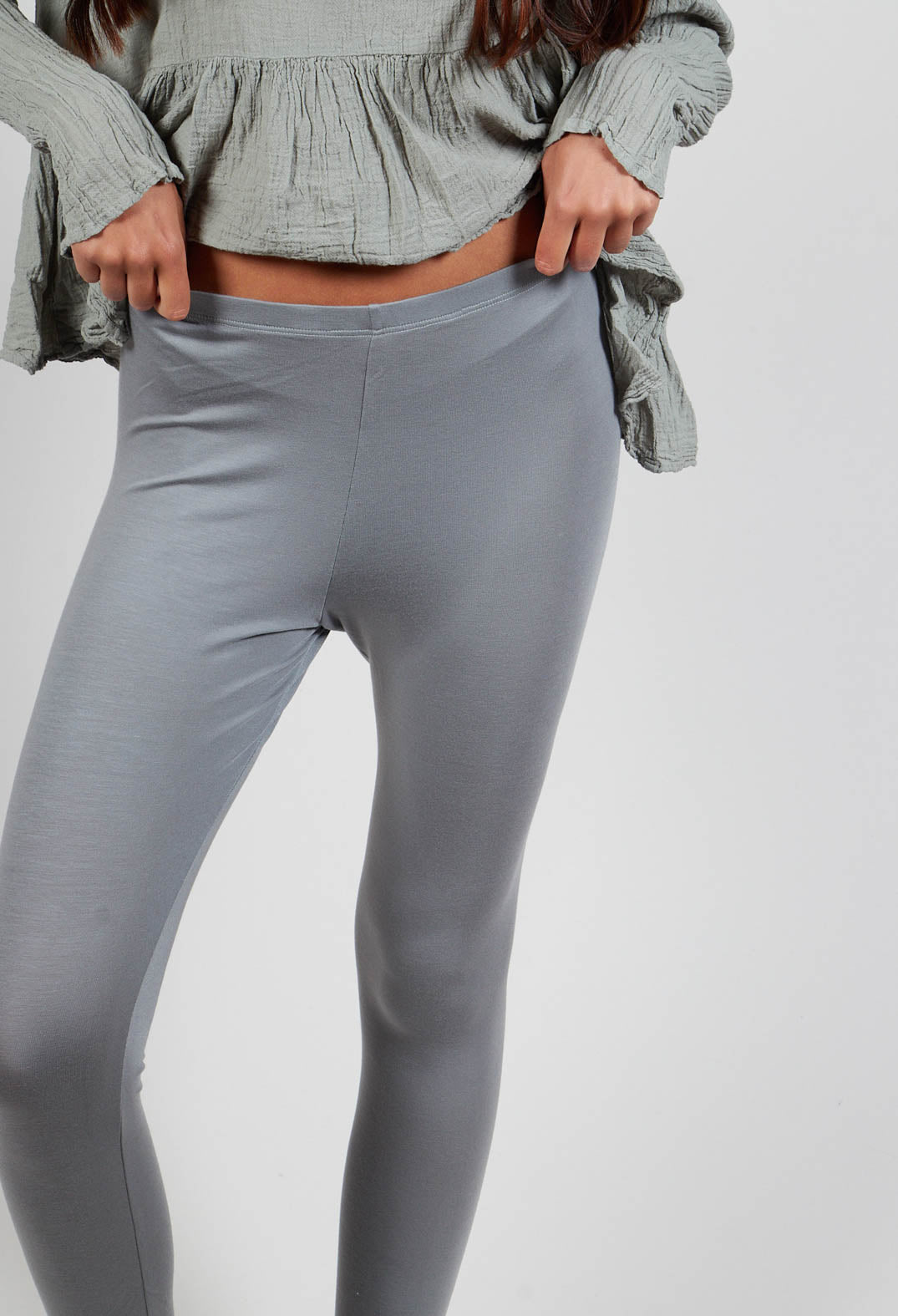Clan Leggings in Helmut Blue