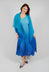 Collare Coat in Aqua Royal
