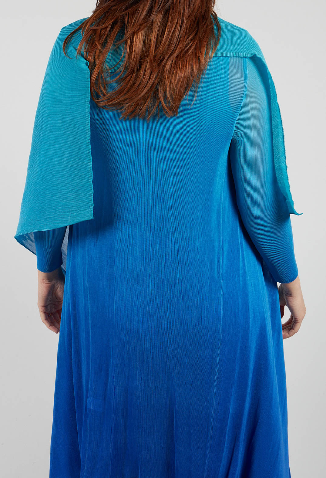 Collare Coat in Aqua Royal