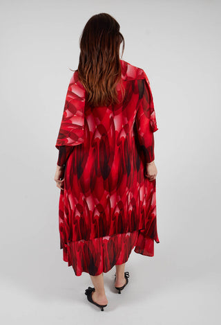 Collare Coat in Flamingo Moon