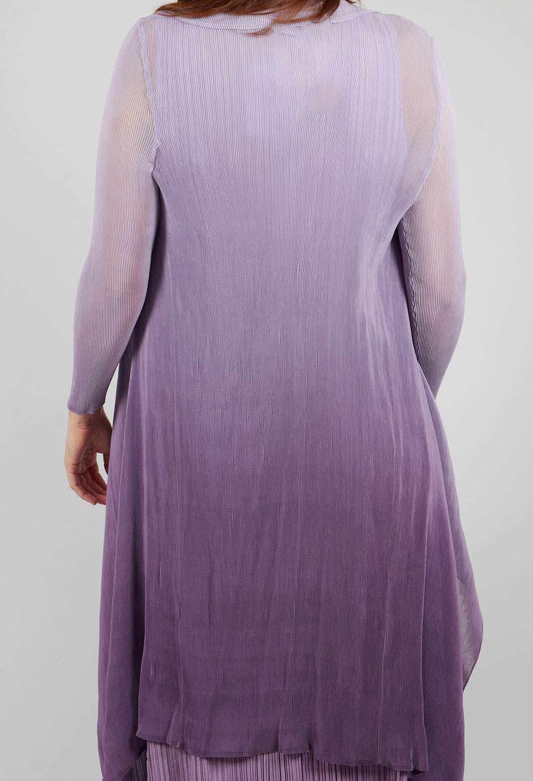 Collare Coat in Foggy Lavender