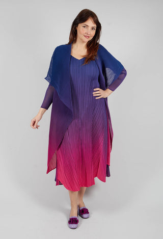 Collare Coat in Lapis Barbie