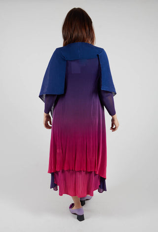Collare Coat in Lapis Barbie