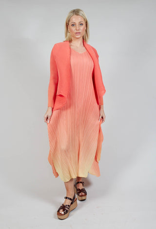 Collare Coat in Peach Lemonade