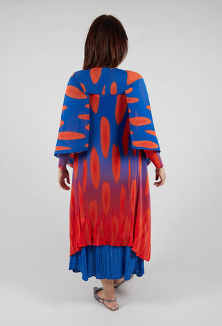 Collare Coat in Royal Elliptical