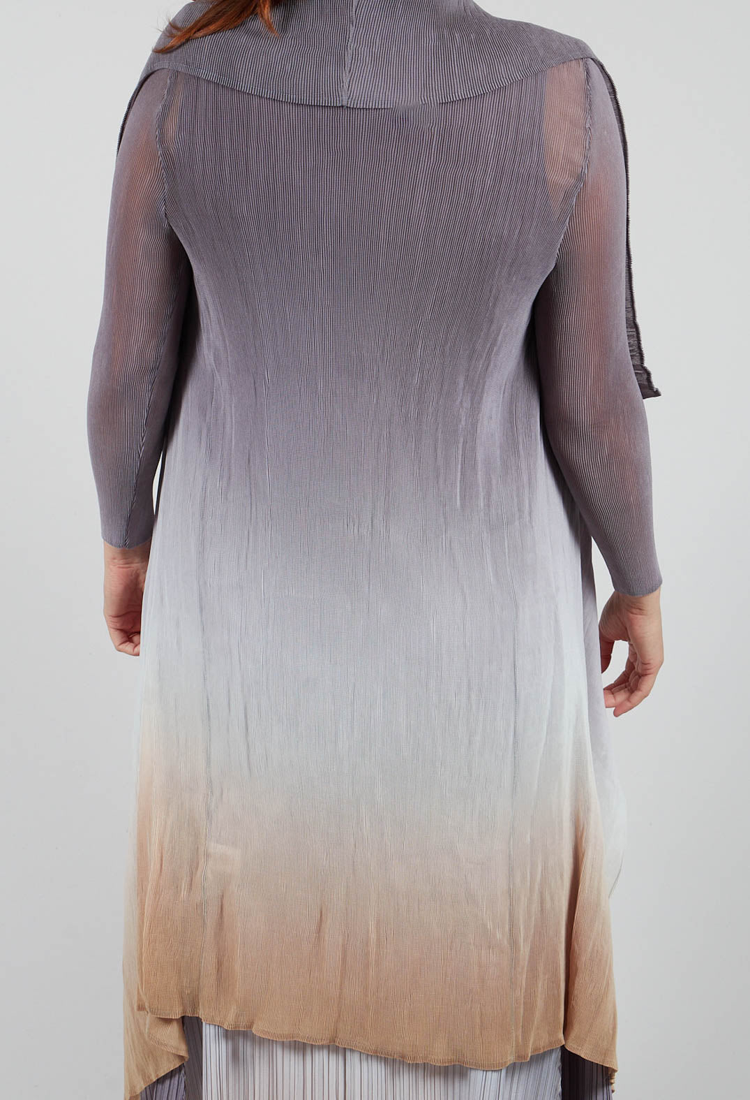 Collare Coat in Storm De Blanc