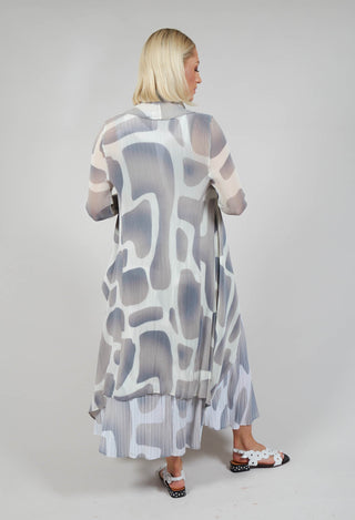 Collare Coat in White Sand Tuscon