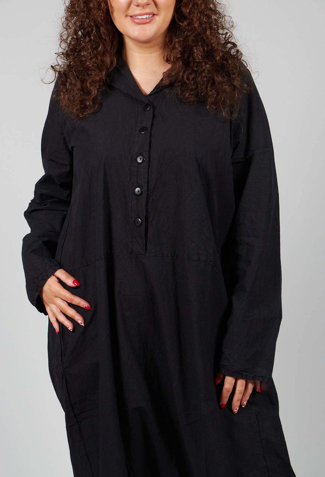 Connynie Jumpsuit in Kaviar