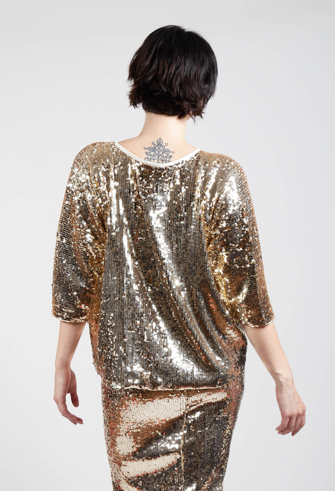 Corradina Shirt in White Gold