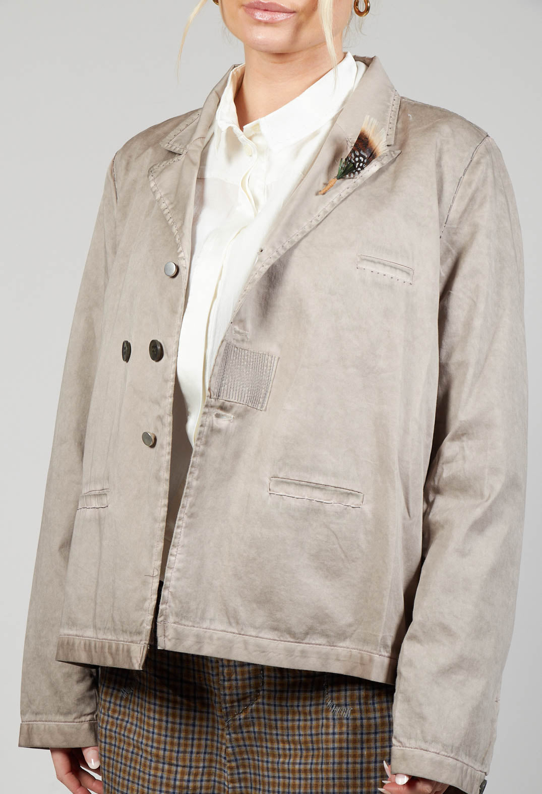 Cotton Jacket in Original Brown