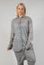 Cotton Sheer Blouse in C.Coal 70% Cloud