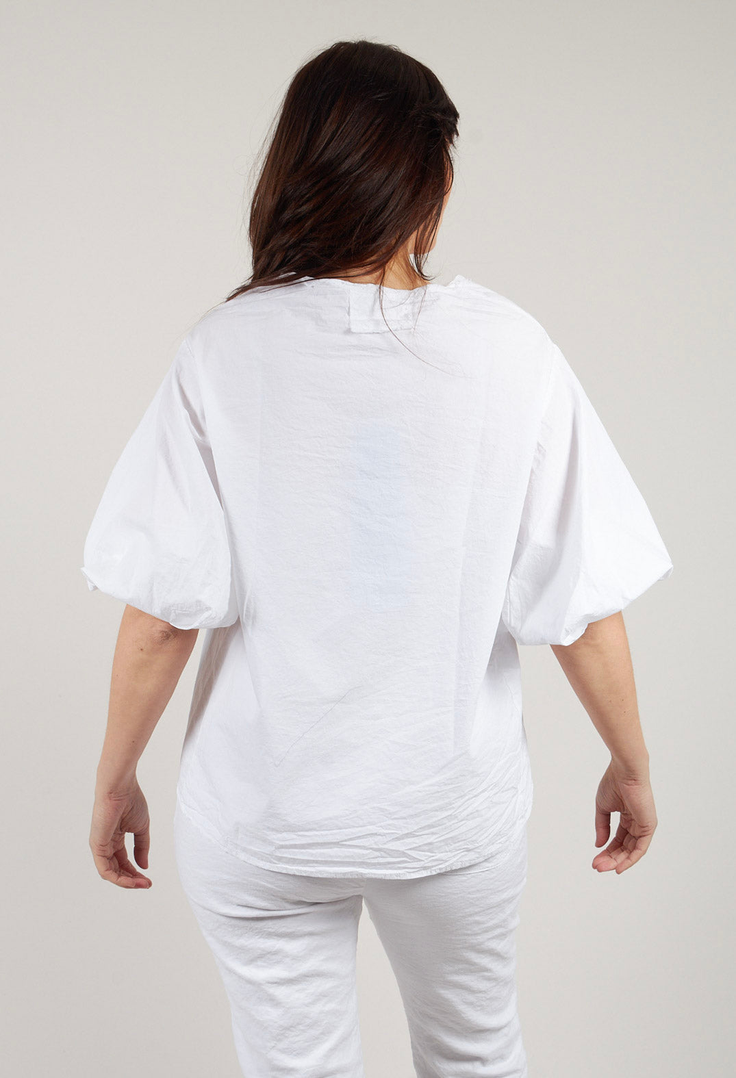 Cotton Top in White