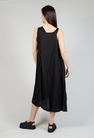 Cowl Neckline Dress in Black