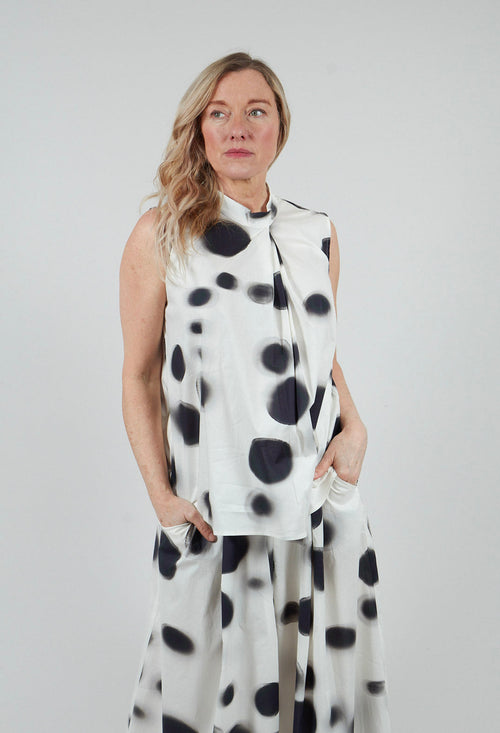 Crazy Dots Top in Original