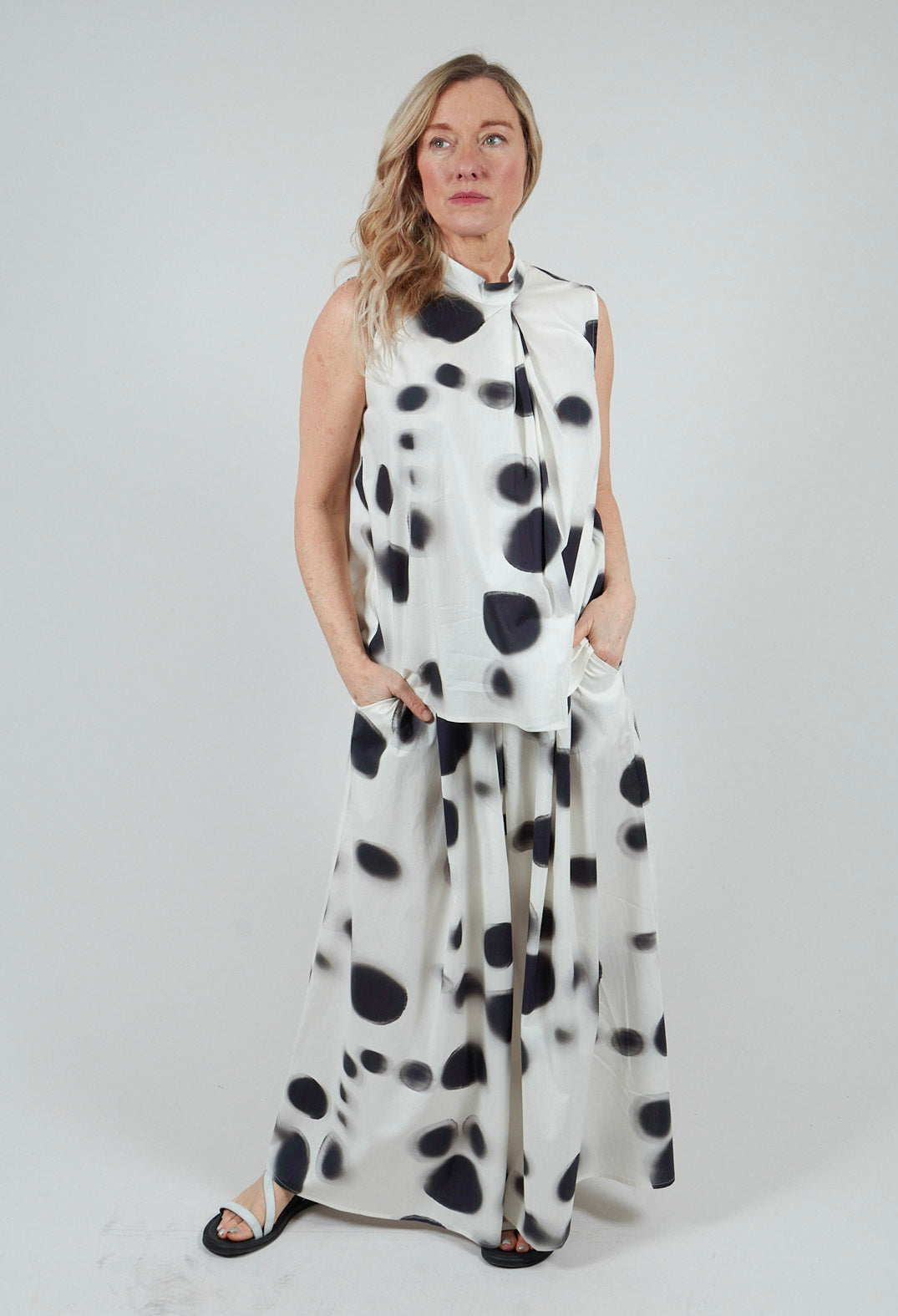 Crazy Dots Top in Original