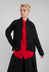Crinkle Fabric Jacket in Black